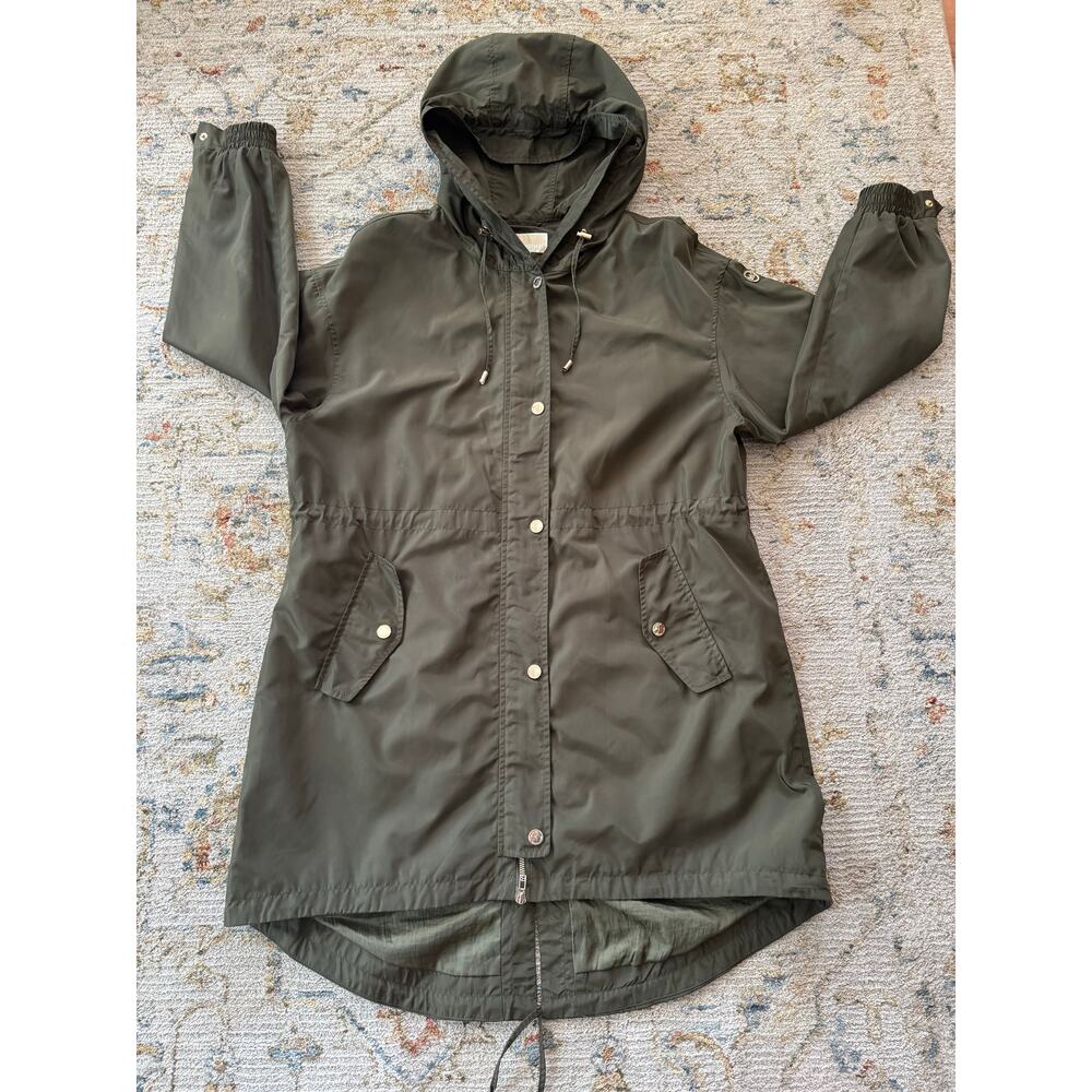 Michael Kors Light Weight Jacket Olive Green Size XL